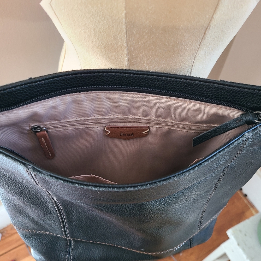 The Sak black leather handbag - Picture 5 of 8